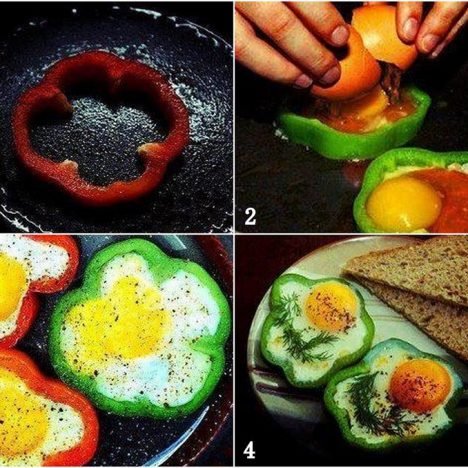 Kiaušinienė paprikoje